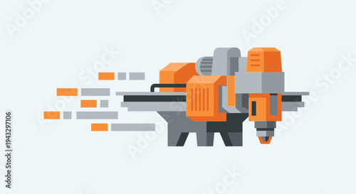 Modern Industrial Machine Precision Cutting Tool