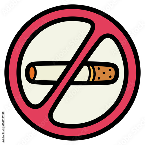 no smoking illustration