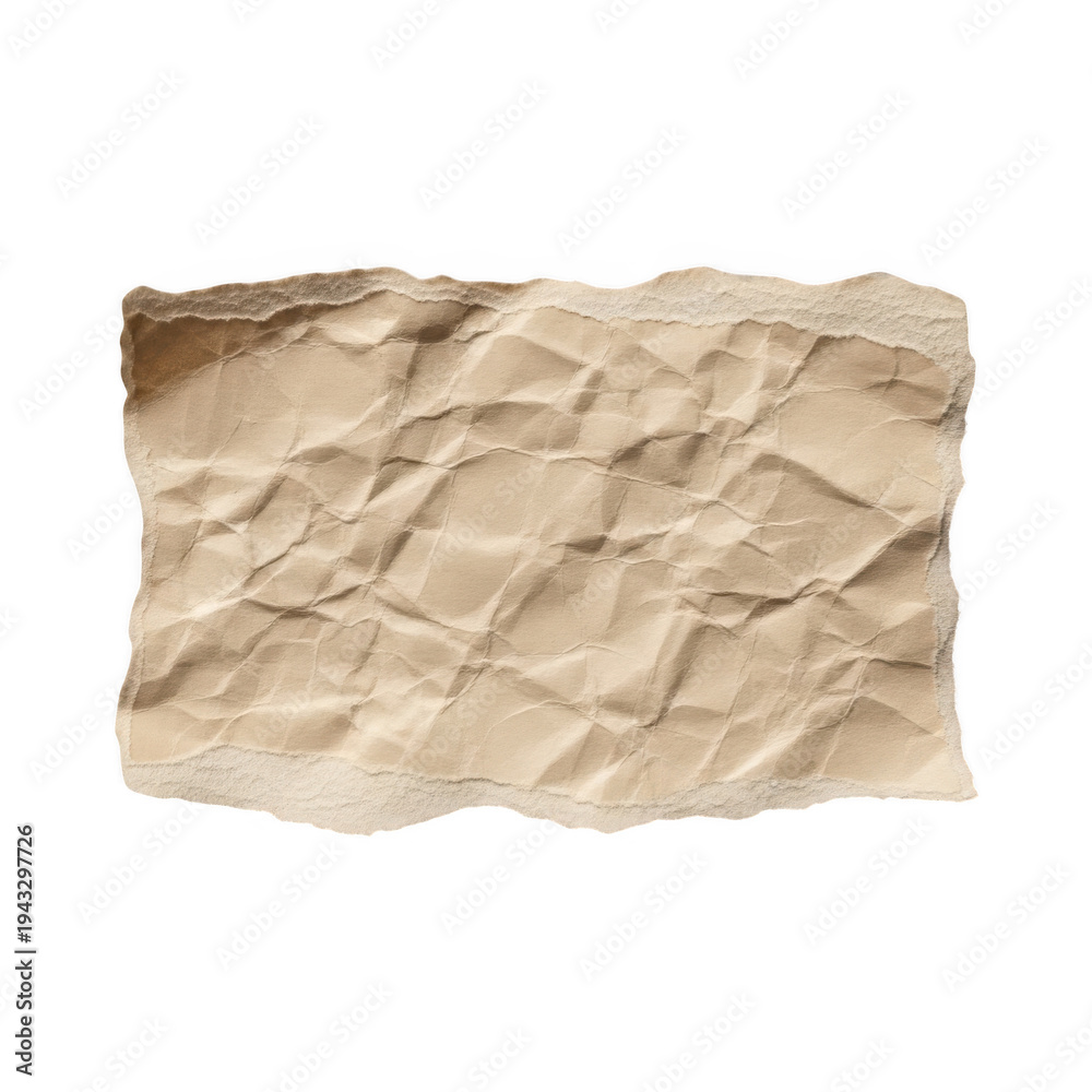 Obraz premium A close-up view of a piece of brown paper