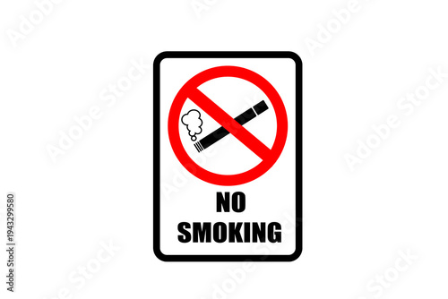 No Smoking Sign with Cigarette Symbol Isolated on White Background Free Download No Smoking Sign with Cigarette Symbol Isolated on White Background - GFXLoad