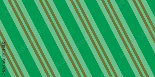 Christmas seamless pattern. Red and green diagonal stripes background. Candy cane repeating decoration wallpaper. Winter holiday lines backdrop. vector