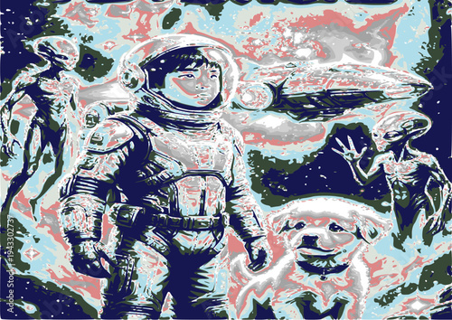 graffiti on the wall