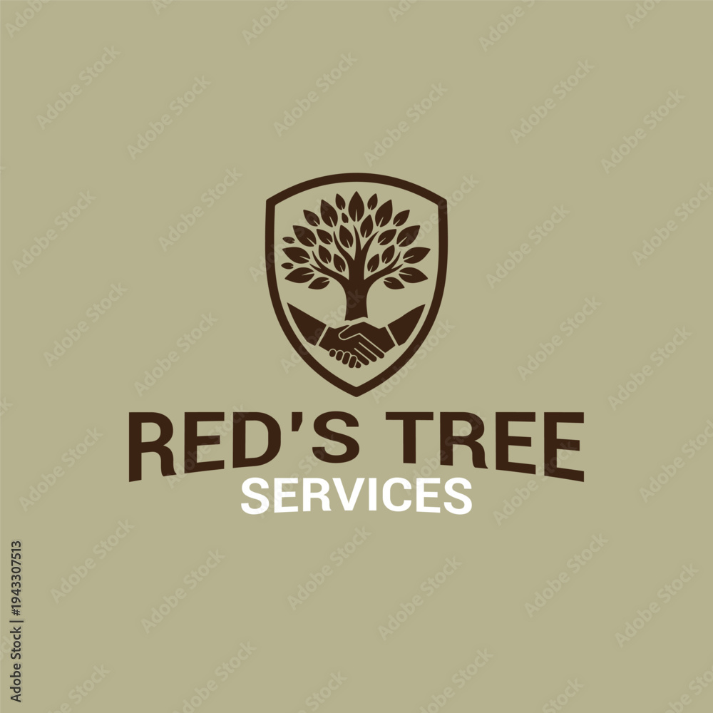 Obraz premium tree logo