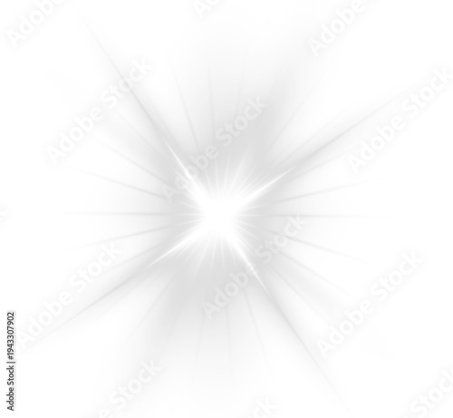 Glow isolated white transparent light effect, sun light with lens flare effect. Sun flush, Overlays, light, Sun,