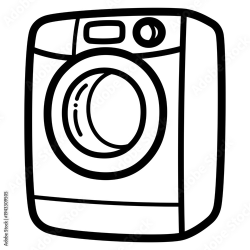washing machine illustration