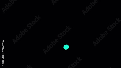 Simple loading circle animation on a transparent background, circle loading icon, waiting for download, circle loading with alpha channel in 4k