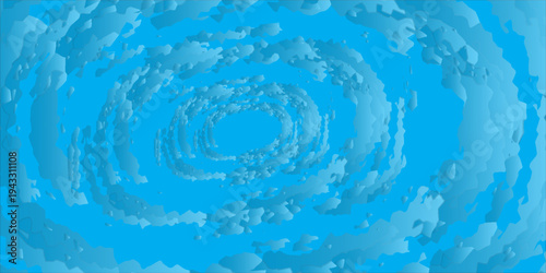 abstract background of circular white cloud vortices.