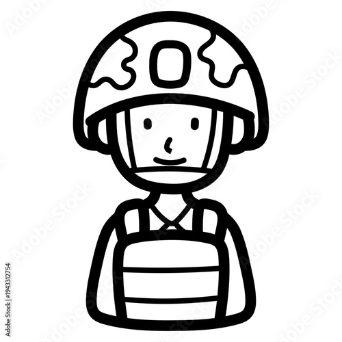soldier illustration