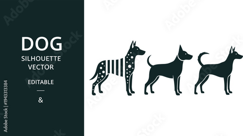 Wheat Stalks Silhouette with Ears of Grain and Wild Grass Meadow, cad drawing flat vector illustration, Agricultural Cereal Plant for Farming.