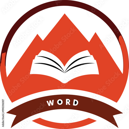 World Book Day vector illustration, open book with flying dove, literary celebration symbol.
