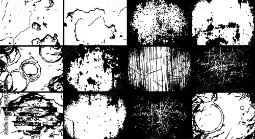 Doodles hand drawn set with abstract shapes and lines featuring sketch, art, creative with design and illustration