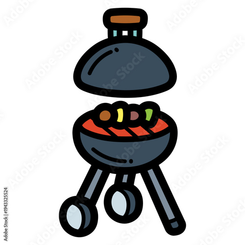 barbecues illustration