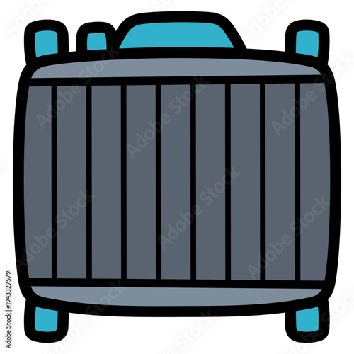 radiator illustration