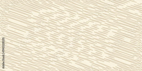 Ecru gradient with texture of eggshell. Pastel light beige background, modern dotted vector design, paper texture.