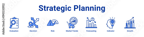 -Strategic Planning Icon Banner and Collection