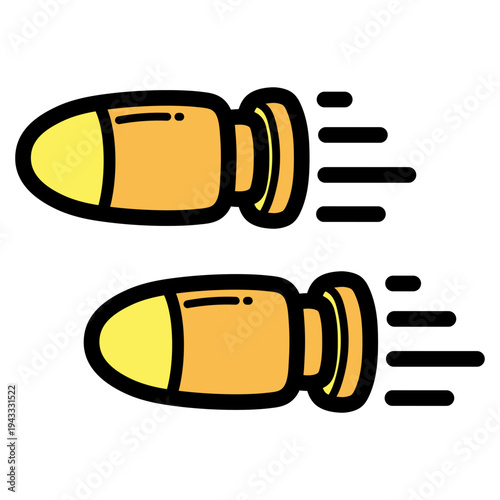 bullets illustration