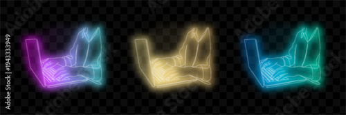 Bright Color Hand Signs