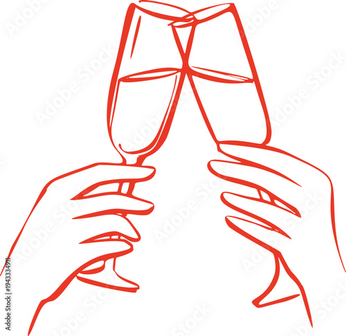 Cheers Champagne Clink