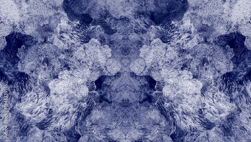 Wallpaper Mural Fondos azules abstractos en formas de nubes creadas con ordenador. Torontodigital.ca