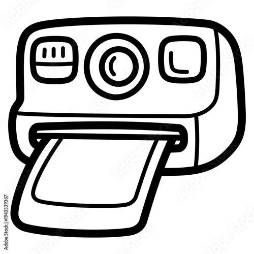 polaroid illustration