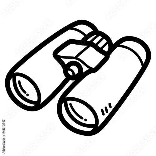 binoculars illustration