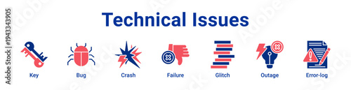 Technical Issues Icon Banner