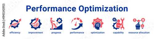 Performance Optimization Icon Banner