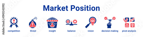 Market Position Icon Banner
