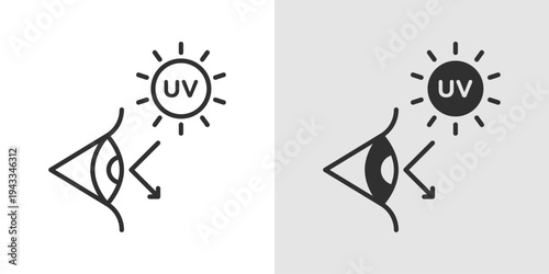 Blue Light Protection Icon eye care, digital screen protection, anti-eye strain solutions, and devices or glasses that reduce harmful blue light exposure.