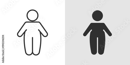 Body Fat Icon representing body composition analysis, fat percentage measurement, fitness tracking, and health monitoring related to weight and wellness.