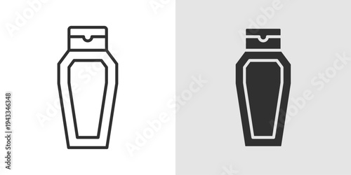 Body Lotion Icon representing skincare products, moisturizing treatment, body care routines, and personal hygiene for maintaining healthy and hydrated skin.