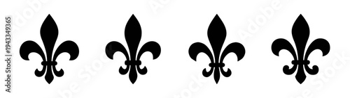 Explore vector fleur de lis design elements for graphic design projects and creative art vector use