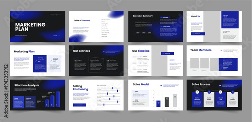 Marketing Plan Business Presentation Template