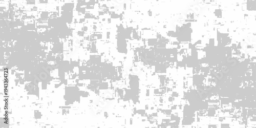 White and gray abstract distressed grunge texture background with weathered paint effect and grainy overlay