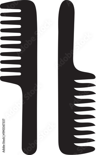 Comb isolated on transparent background