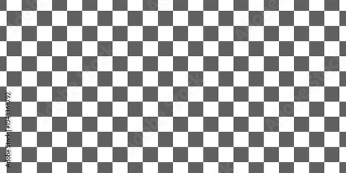 gray and white chess pattern. Checkerboard seamless vector illustration. Abstract checkered checkerboard for game. Grid geometric square shape. Race flag.