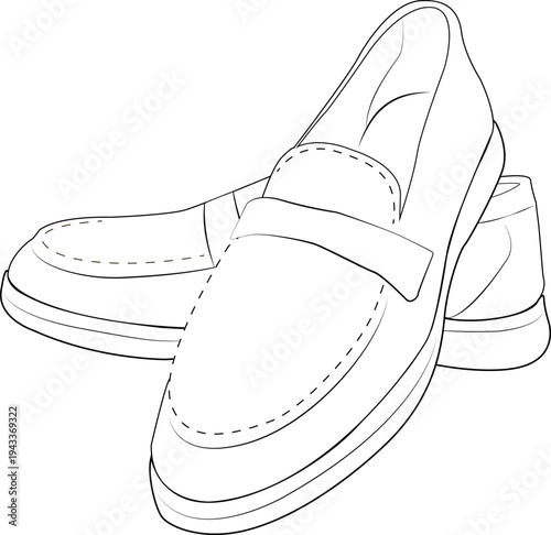 Men's classic shoes. For business and formal wear. Elegant shoes with a clean silhouette. A simple, unadorned design with clear lines and a smooth texture.