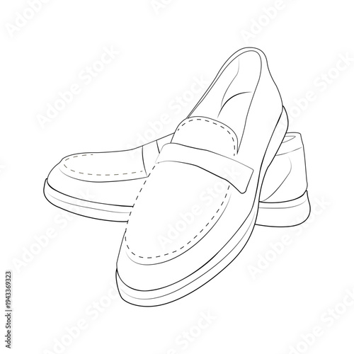 Men's classic shoes. For business and formal wear. Elegant shoes with a clean silhouette. A simple, unadorned design with clear lines and a smooth texture.