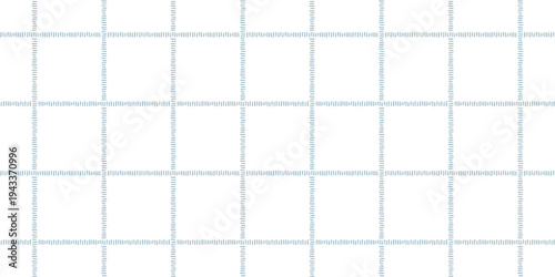 Minimal hand drawn grid pattern with short dash strokes. Seamless geometric background. Doodle dashed line checkered lattice texture. Great for textile, wallpaper, packaging, stationery, scrapbook