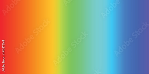 Gradient background in full rainbow spectrum Smooth vertical vibrant color transitions Multicolor backdrop perfect for banners, posters, wallpapers social media, web design graphic projects Copy space