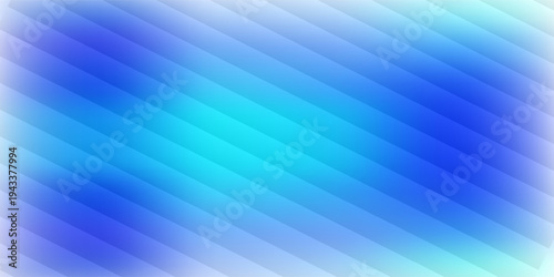 Abstract vertical blue light bar pattern background with glowing cyan center, creating a vibrant digital sound wave or equalizer effect, isolated on