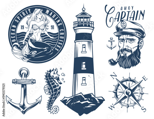 Various nautical designs