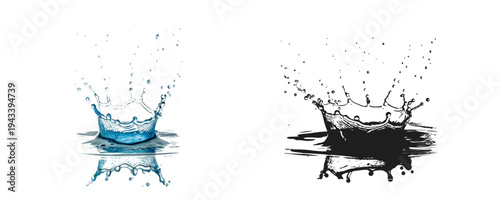 Realistic water drops on a transparent background, condensation on the surface with light reflection and shadow, vector, png, 3D effect.	
