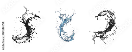Realistic water drops on a transparent background, condensation on the surface with light reflection and shadow, vector, png, 3D effect.	
