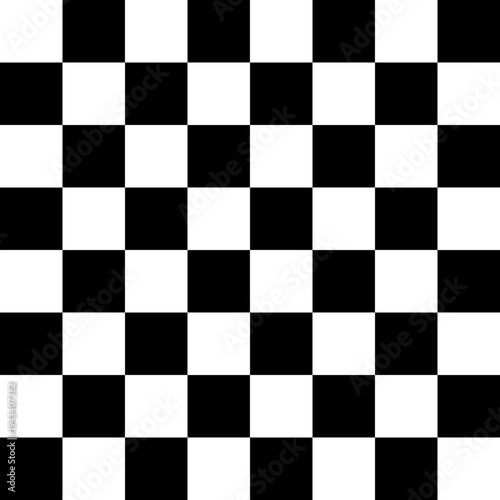 Checkerboard checkers chess board game vector pattern
