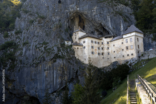Predjama Castle in Slovenia, Renaissance fortress built within a cave mouth