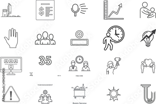 Minimalist vector graphic showing a simple file icon labeled vector file