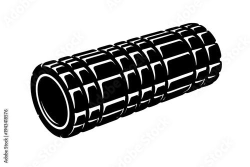 Premium Black Textured Foam Roller for Deep Tissue Myofascial Release, Muscle Recovery, Trigger Point Therapy, and Enhanced Flexibility. Ideal for Pre/Post-Workout, Yoga, Pilates, and Physical Therapy