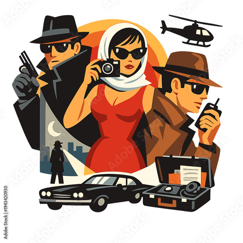 Retro Secret Agents