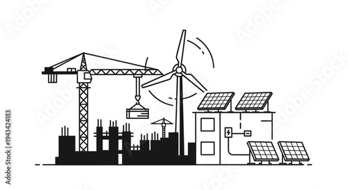 Renewable Energy Industrial Infrastructure Construction.